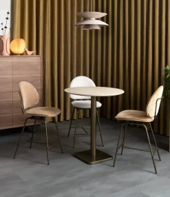 XOOON COCOmaison, Brest bartafel Travertine D80cm - Goud