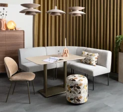 Hot XOOON COCOmaison, Brest bistrotafel Travertine 120x75cm - Goud