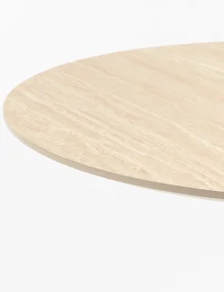 Clearance XOOON COCOmaison, Brest bistrotafel Travertine D80cm - Goud