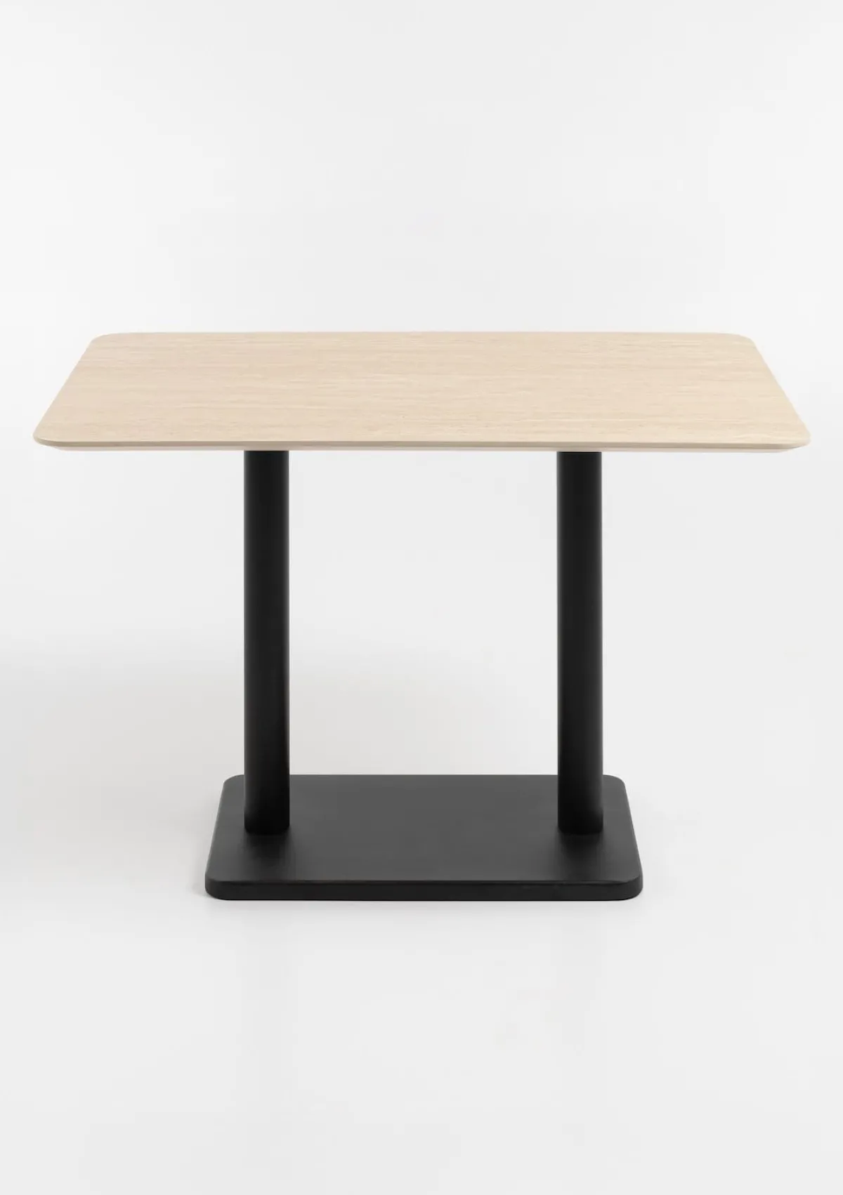 New XOOON COCOmaison, Brest bistrotafel Travertine 120x75cm - zwart