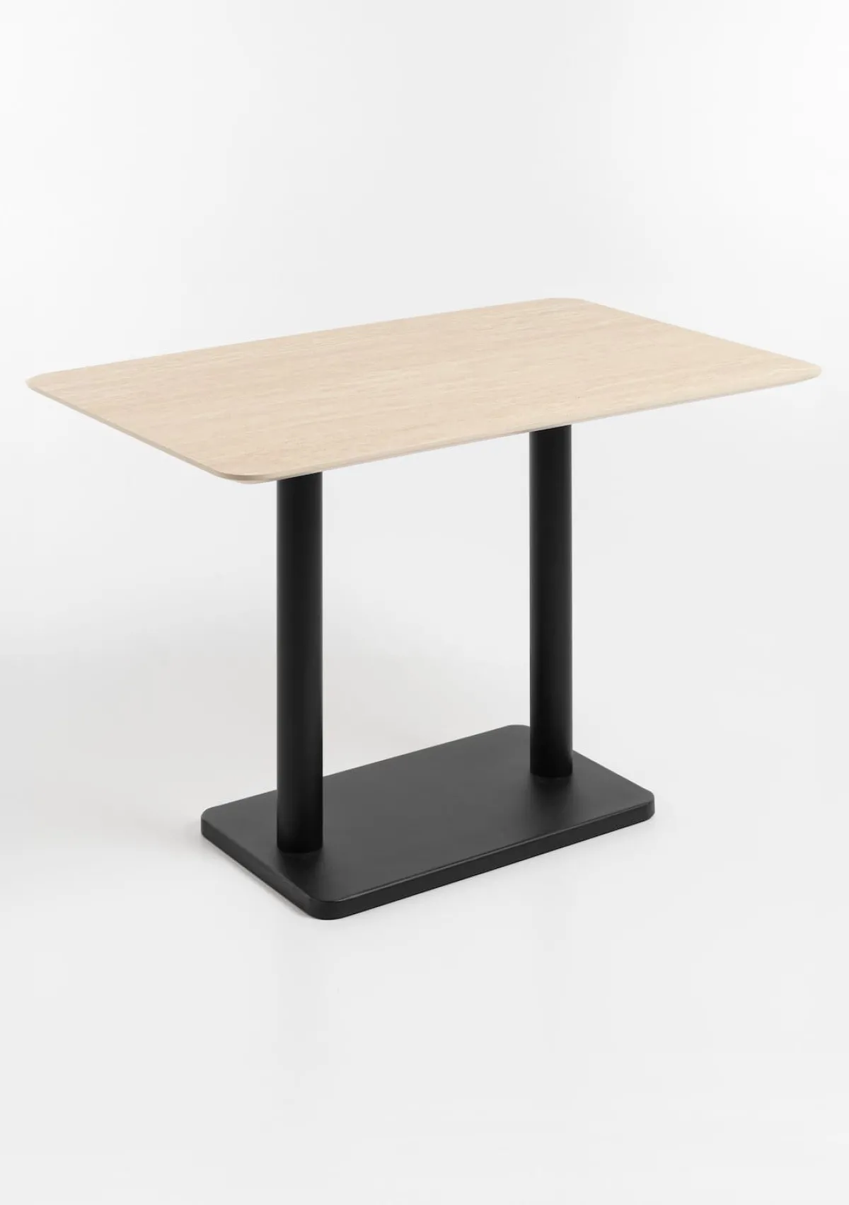 New XOOON COCOmaison, Brest bistrotafel Travertine 120x75cm - zwart