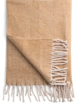 Hot XOOON COCOmaison, Camel plaid 127x152cm - Oker