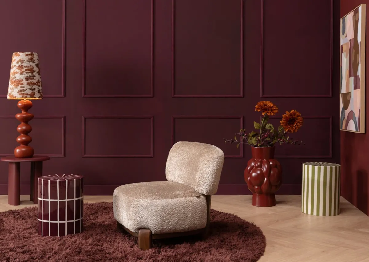 Best XOOON COCOmaison, Como pot H60cm - Bordeaux