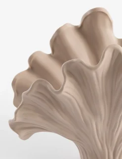 Best XOOON COCOmaison, Coral vaas H26cm - Grijs