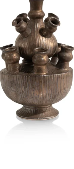 Online XOOON COCOmaison, Golden Tulip vaas H39cm - Goud