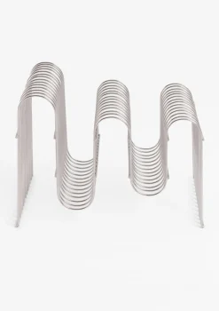 Best XOOON COCOmaison, Gus magazinehouder H30cm - Zilver