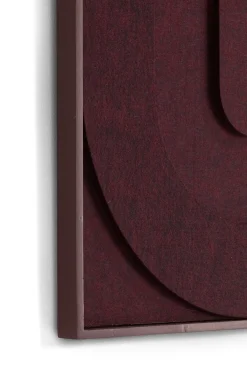 Discount XOOON COCOmaison, Jace schilderij 48x96cm - Bordeaux