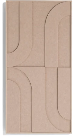 XOOON COCOmaison, Jace schilderij 48x96cm - Creme