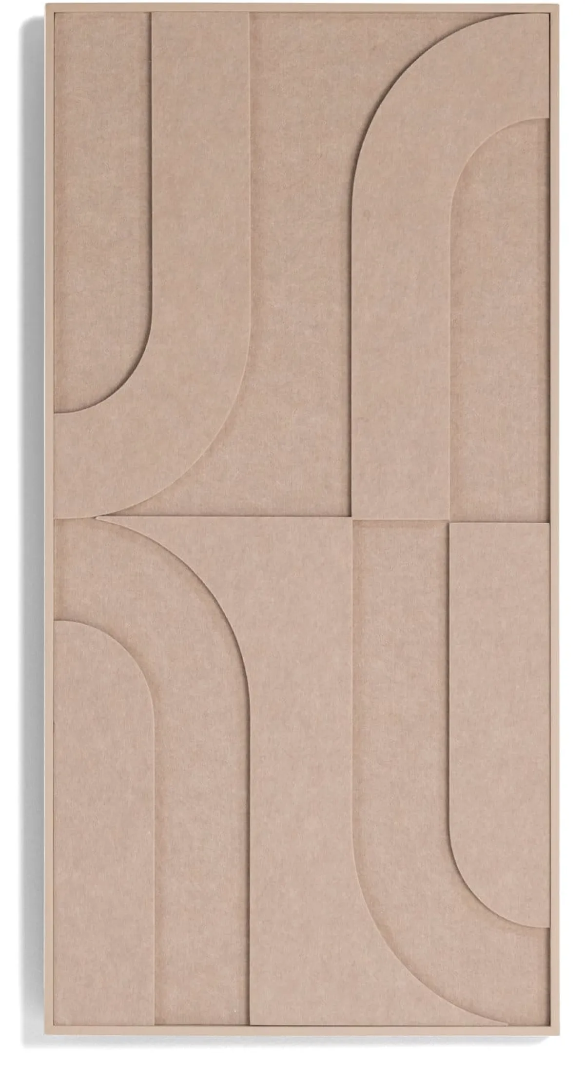 XOOON COCOmaison, Jace schilderij 48x96cm - Creme