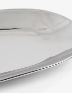 Hot XOOON COCOmaison, Lisette schaal 21x47cm - Zilver