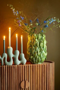 Sale XOOON COCOmaison, Peas in a pot vaas H45cm - Groen