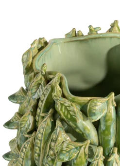 Sale XOOON COCOmaison, Peas in a pot vaas H45cm - Groen
