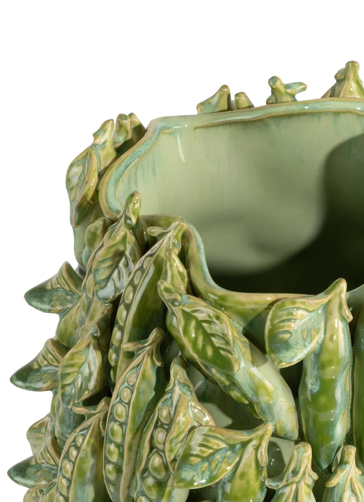 Sale XOOON COCOmaison, Peas in a pot vaas H45cm - Groen