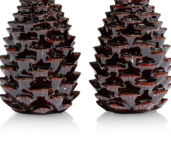 Hot XOOON COCOmaison, Pine kandelaar H12cm - Bruin