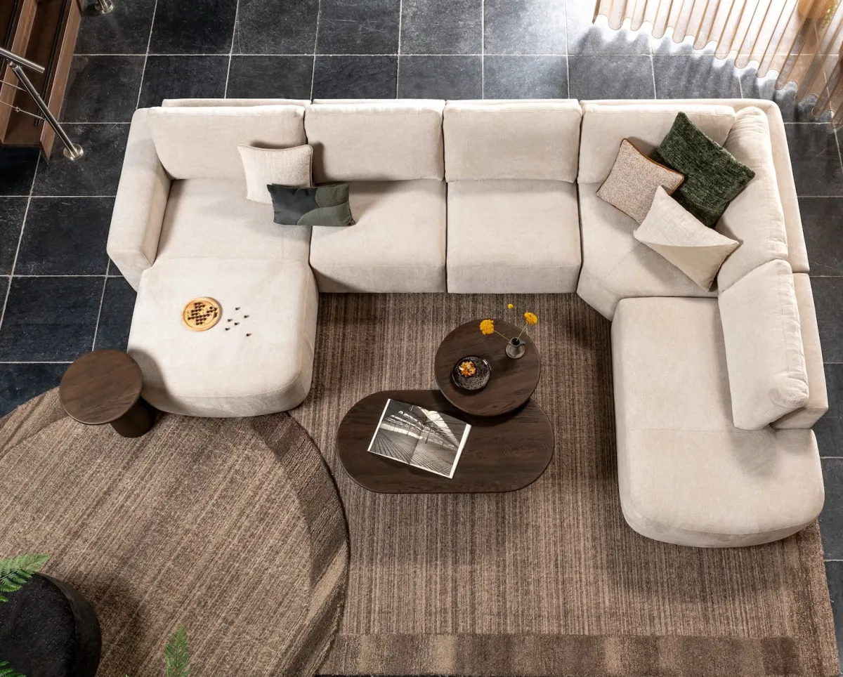 Online XOOON COCOmaison, Timeless - Cody kussen 43x43cm - beige