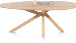 New XOOON Cosenza eetkamertafel 210 x 120 cm in de kleur Naturel -