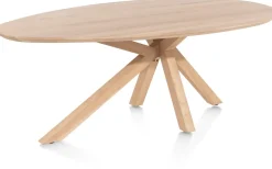 New XOOON Cosenza eetkamertafel 210 x 120 cm in de kleur Naturel -