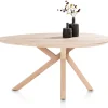 Discount XOOON COSENZA eetkamertafel 160 x 115 cm - naturel eiken