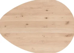 Discount XOOON COSENZA eetkamertafel 160 x 115 cm - naturel eiken