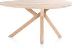 Discount XOOON COSENZA eetkamertafel 160 x 115 cm - naturel eiken