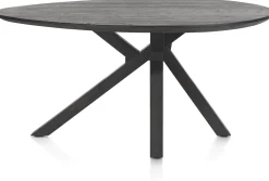 Online XOOON COSENZA eetkamertafel 160 x 115 cm - marmerlook