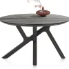 XOOON COSENZA eetkamertafel rond 130 cm - marmerlook