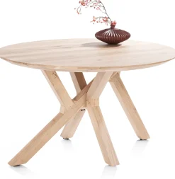 Sale XOOON COSENZA eetkamertafel rond 130 cm - naturel eiken