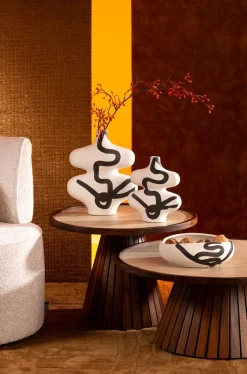 Sale XOOON Curvy schaal D29cm in kleur Multi Color shop je bij COCOmaison