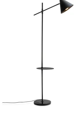 Outlet XOOON Daan vloerlamp (1*G9) in de kleur Zwart - COCOmaison