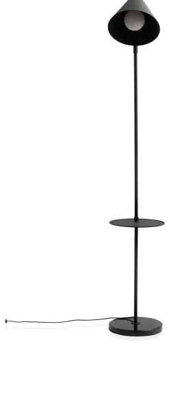 Outlet XOOON Daan vloerlamp (1*G9) in de kleur Zwart - COCOmaison