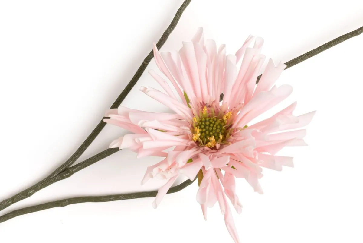 Outlet XOOON Dahlia Spider Spray kunstbloem (H75cm) in de kleur roze