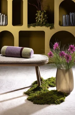 Outlet XOOON Dahlia Spider Spray kunstbloem (H75cm) in de kleur Paars