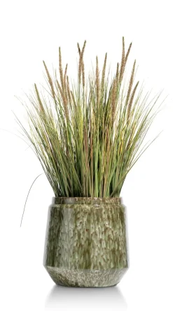 Outlet XOOON Dalila pot H36cm in de kleur Groen - COCOmaison