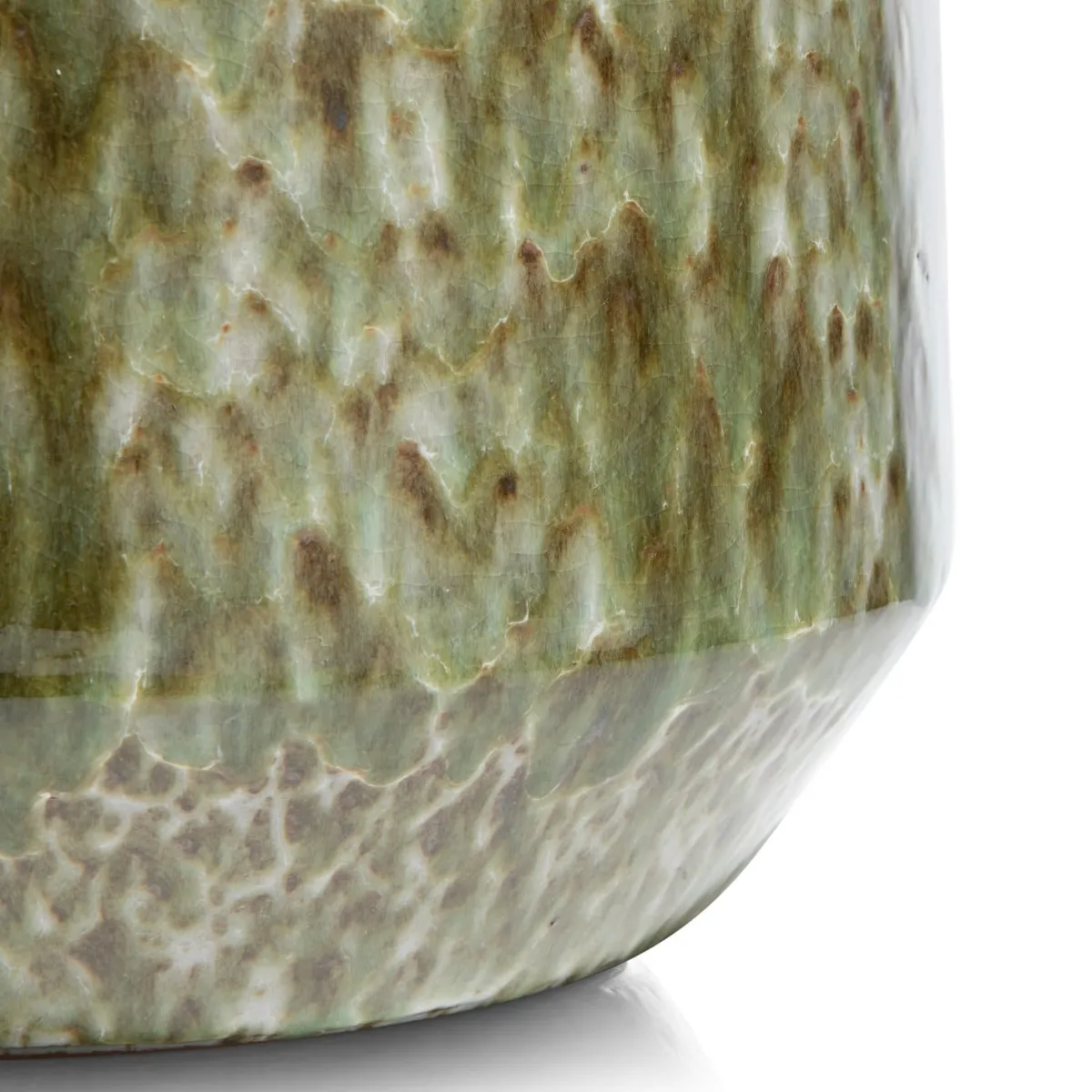 Outlet XOOON Dalila pot H36cm in de kleur Groen - COCOmaison