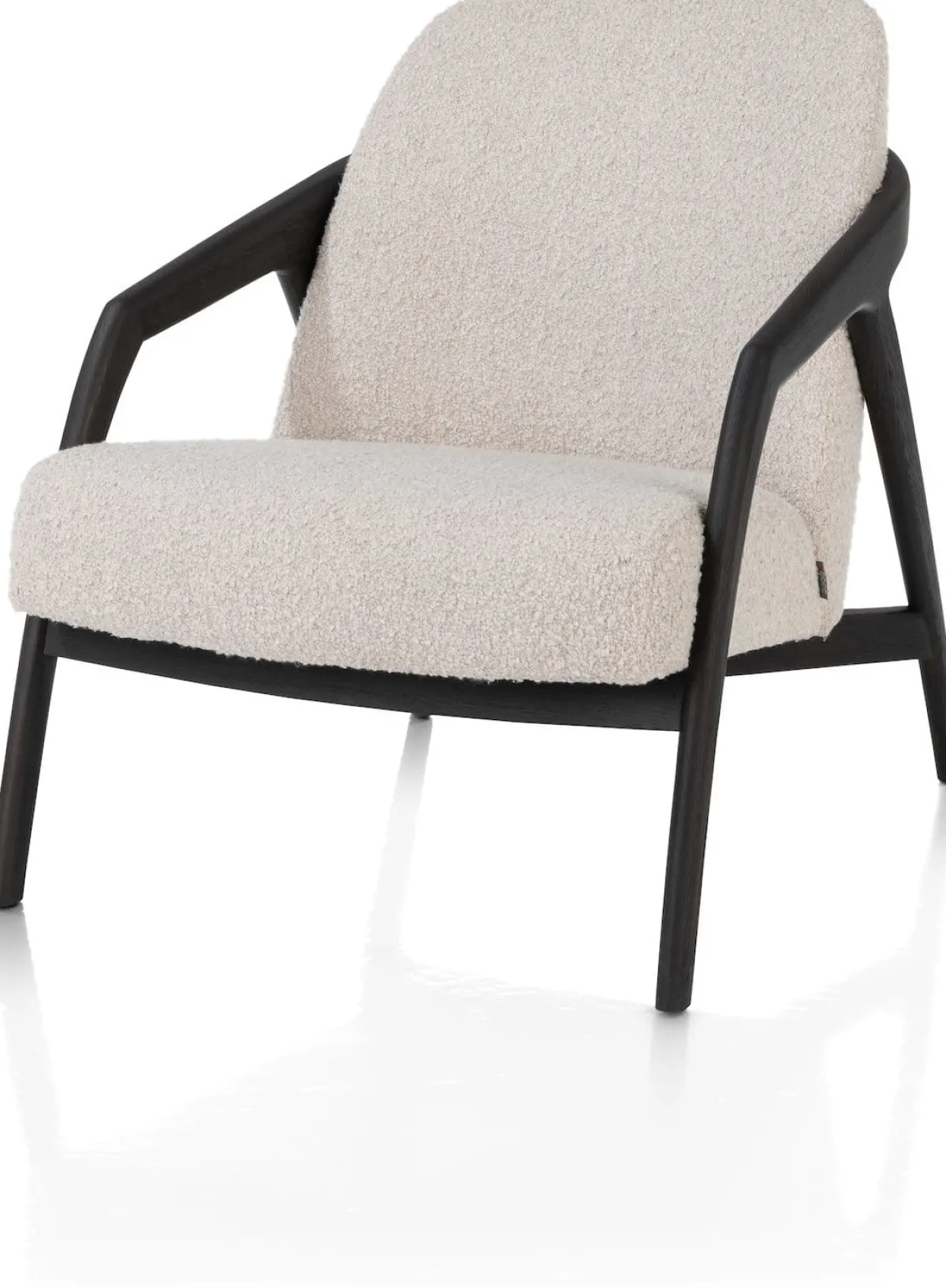 XOOON Dante fauteuil in stof Brioni in de kleur Crème -