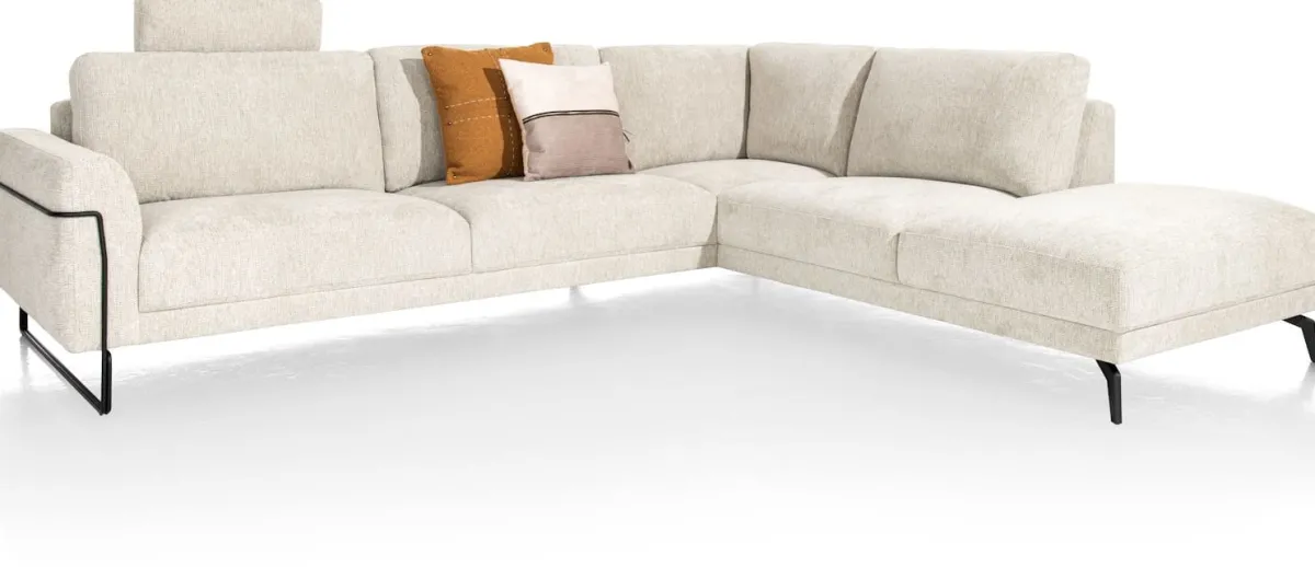 Clearance XOOON Dawson, 3 zits arm links - ottomane rechts