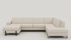 XOOON Denver, U-bank rechts - Livigno - Creme