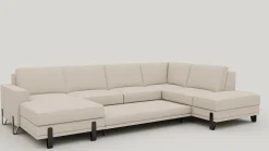 XOOON Denver, U-bank rechts - Livigno - Creme