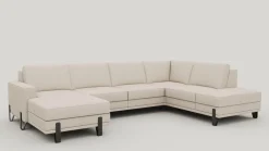 XOOON Denver, U-bank rechts - Livigno - Creme