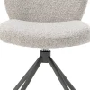 Online XOOON Eetkamerstoel Jaxon (draaibaar) in de kleur Kiezel -