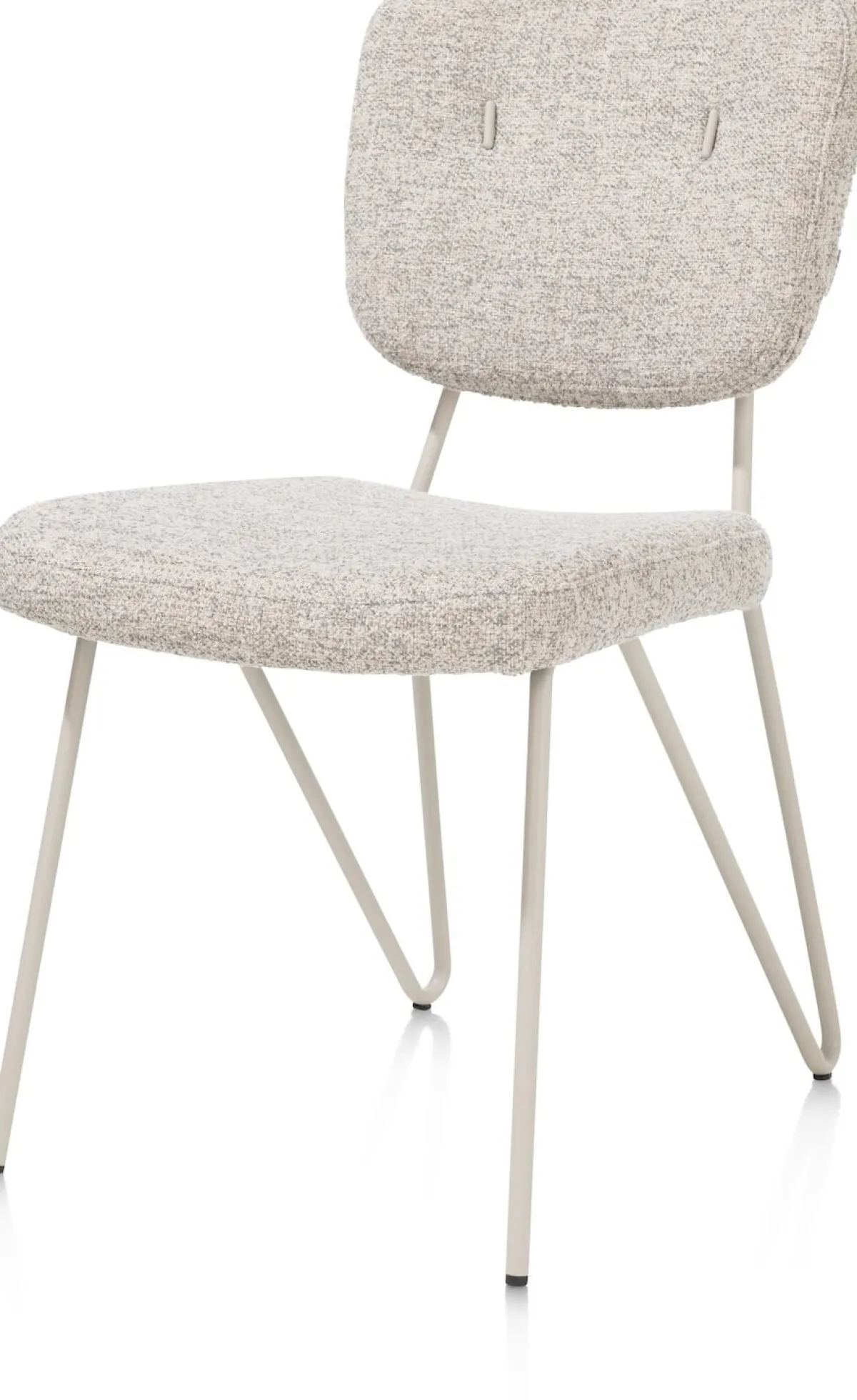 XOOON Eetkamerstoel June met frame in de kleur Groen -