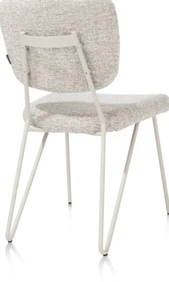 XOOON Eetkamerstoel June met frame in de kleur Groen -