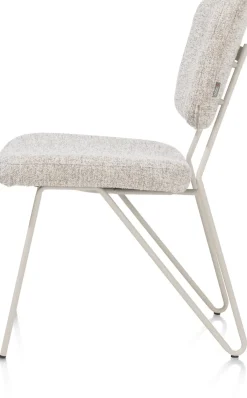 XOOON Eetkamerstoel June met frame in de kleur Groen -