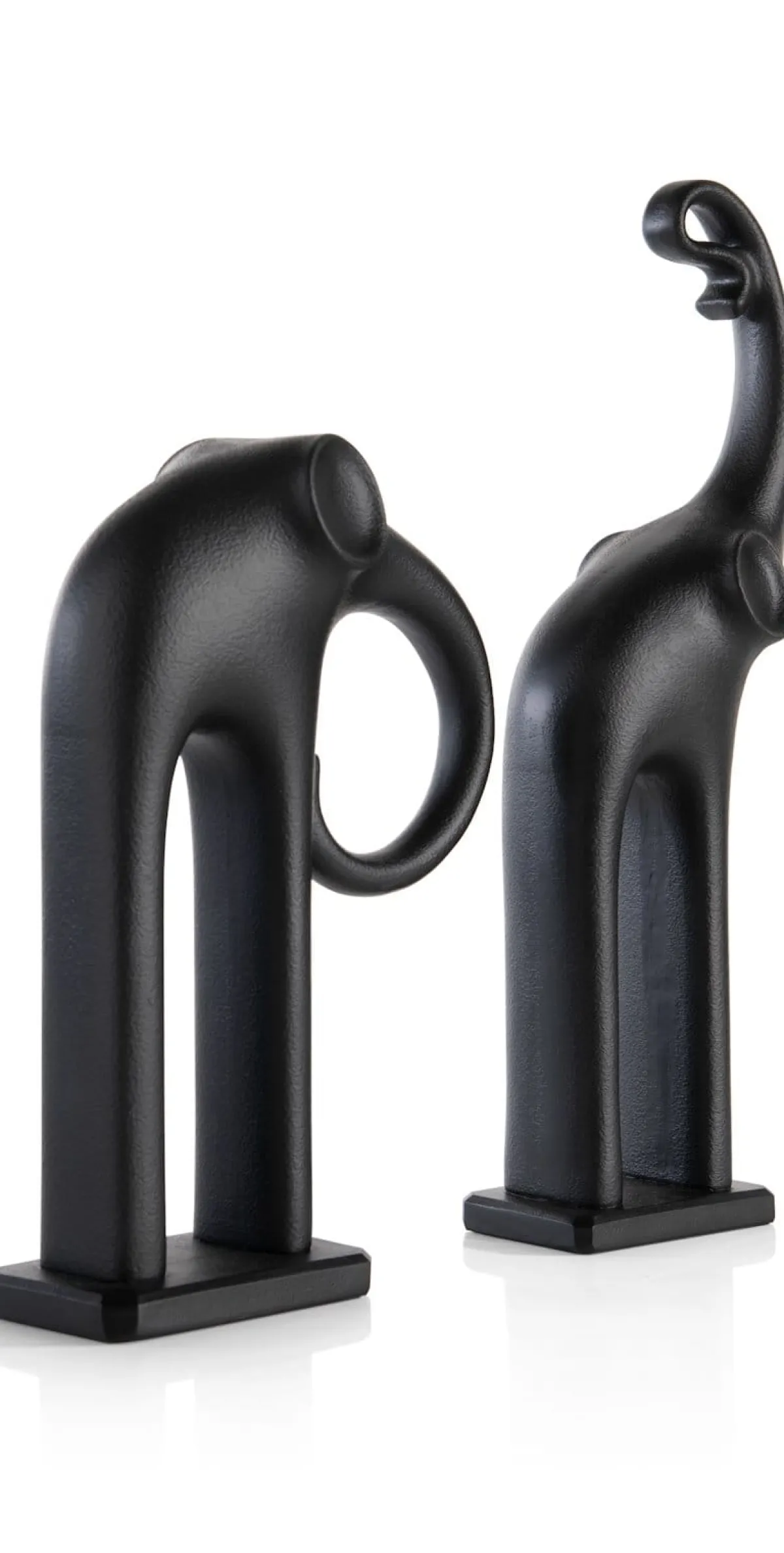 Discount XOOON Elly beeld H39,5cm in de kleur Zwart - COCOmaison