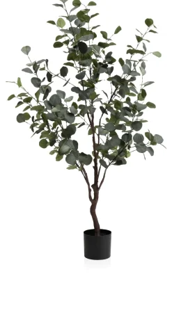 Best XOOON Eucalyptus Tree kunstplant (H140cm) in de kleur Groen