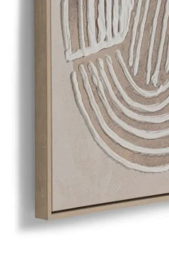 Discount XOOON Fae schilderij 80x120cm in kleur Crème shop je bij COCOmaison