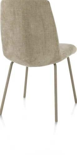 Online XOOON Filipo eetkamerstoel stof Cadiz in de kleur Olijf -