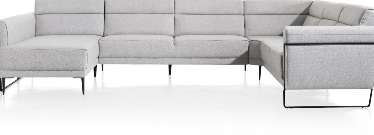 Sale XOOON Fiskardo, Longchair lange arm links - 2,5 zits zonder armen - hoek - 2 zits arm rechts