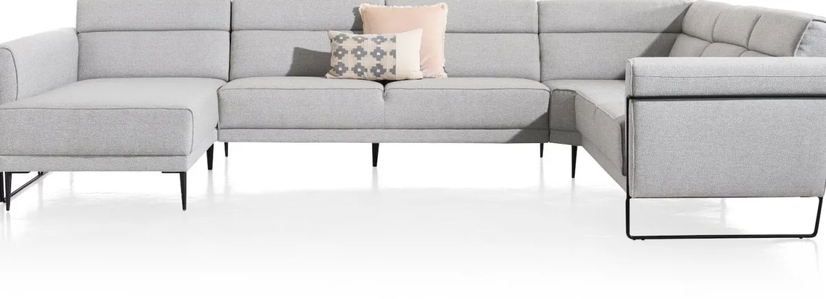 Sale XOOON Fiskardo, Longchair lange arm links - 2,5 zits zonder armen - hoek - 2 zits arm rechts