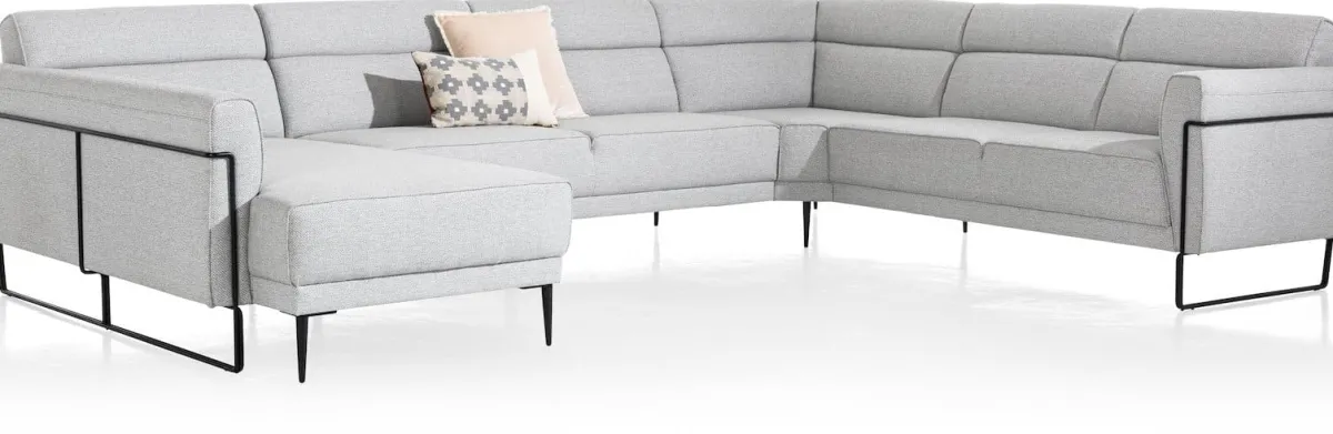 Sale XOOON Fiskardo, Longchair lange arm links - 2,5 zits zonder armen - hoek - 2 zits arm rechts